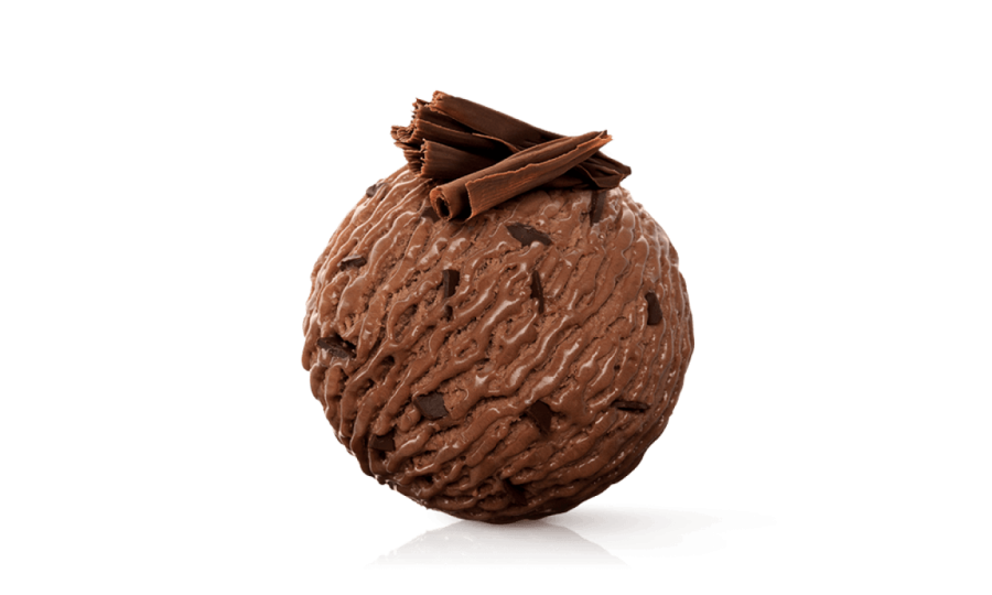 Free Premium PNG Chocolate Ice Ball