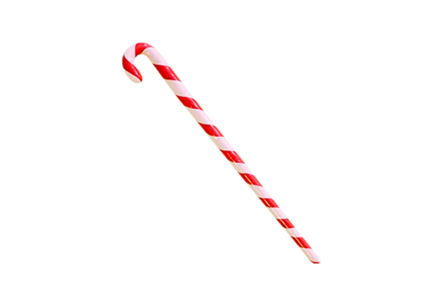 Free Premium PNG Christmas striped red and green and white candy canes transparent  background
