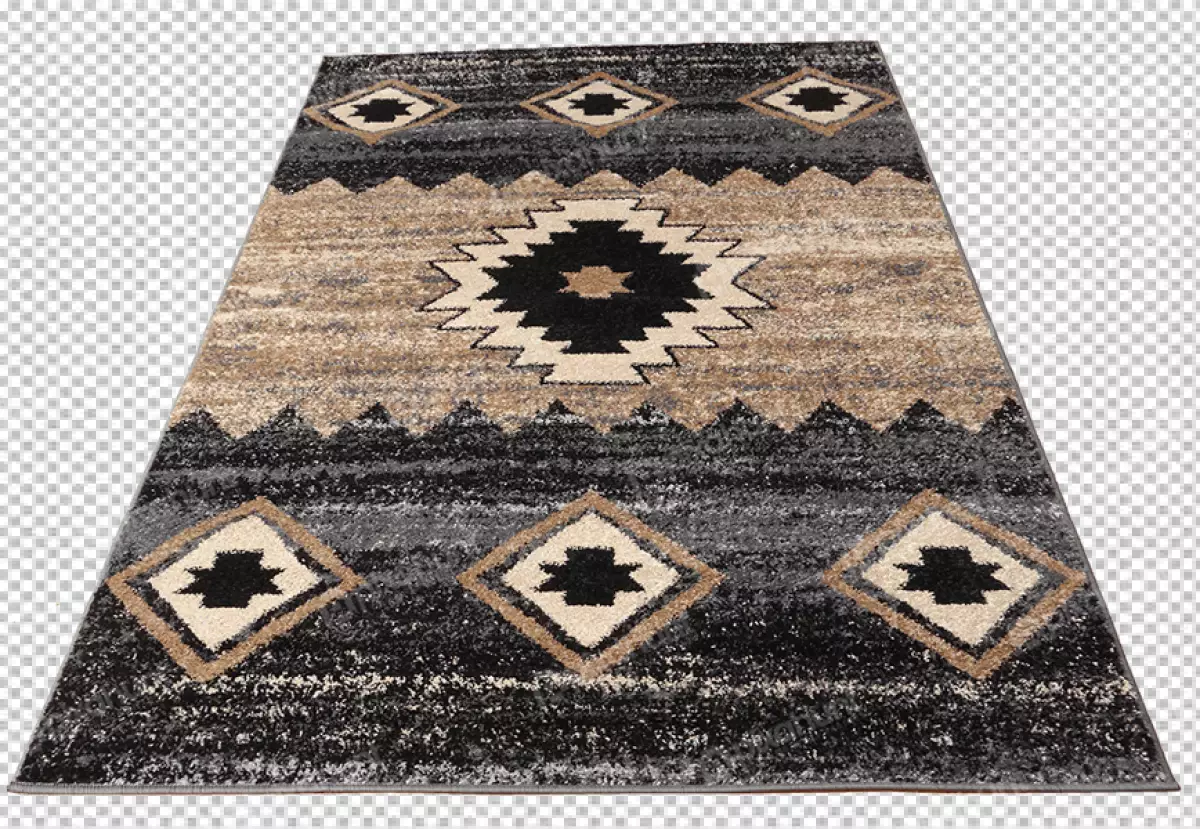 Free Premium PNG Classic ornamental carpet rug design