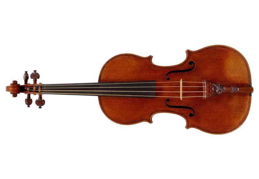 Free Premium PNG classic wooden Violin