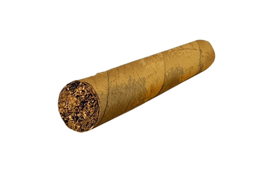 Free Premium PNG Closeup shot of brown cigars one on another