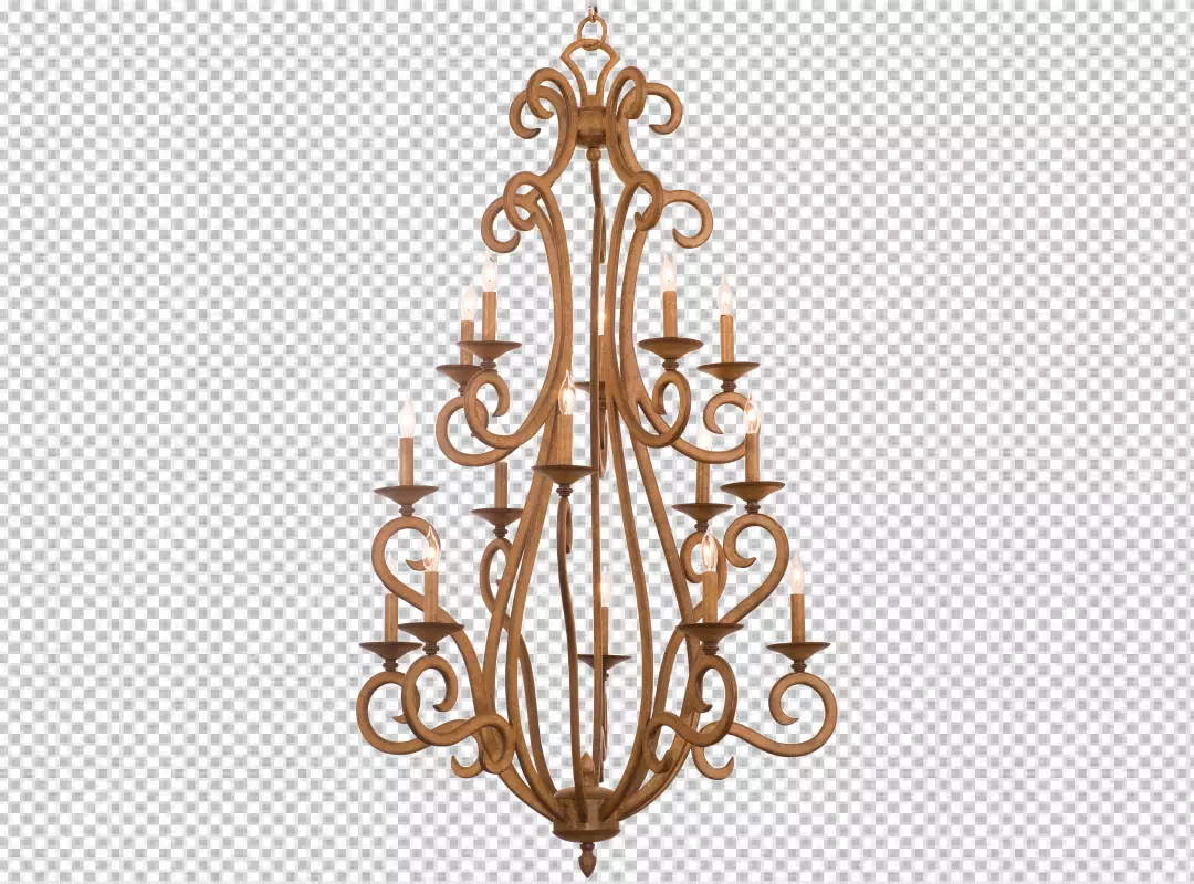 Free Premium PNG Contemporary chandelier