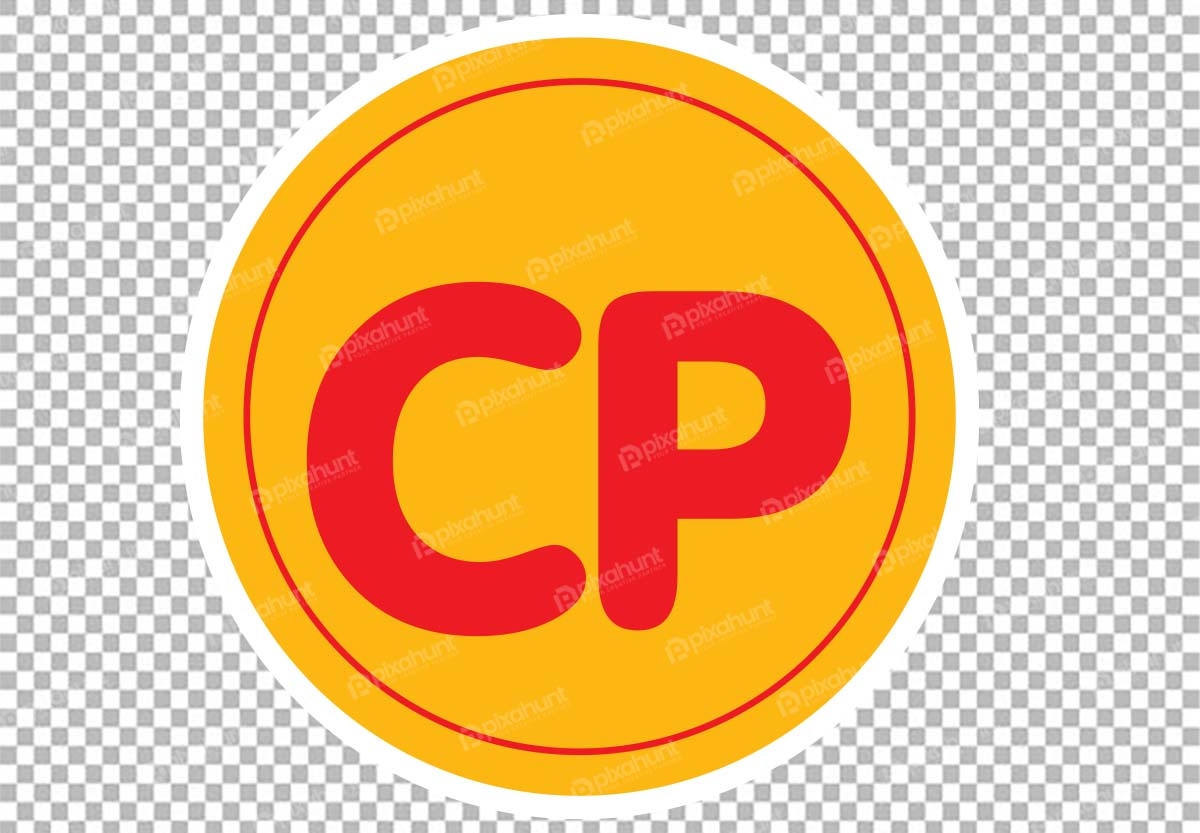 Free Premium PNG CP LOGO With border PNG