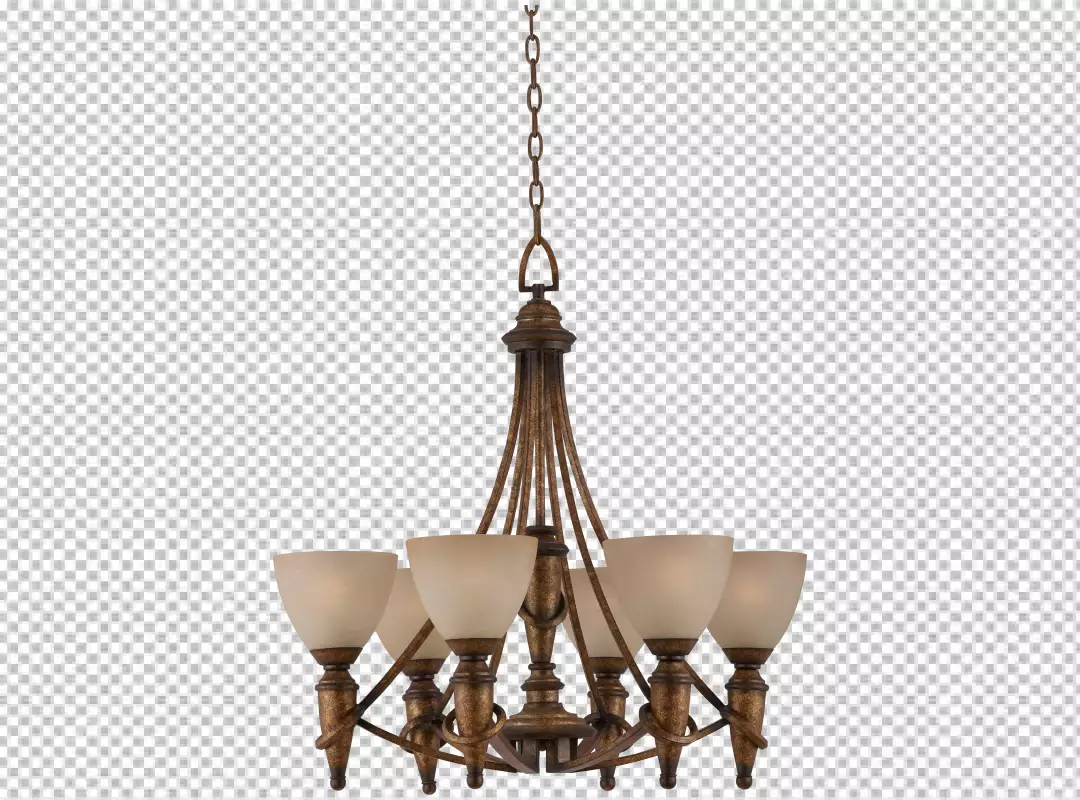 Free Premium PNG Crystal chandelier for the interior isolated on png background home lighting
