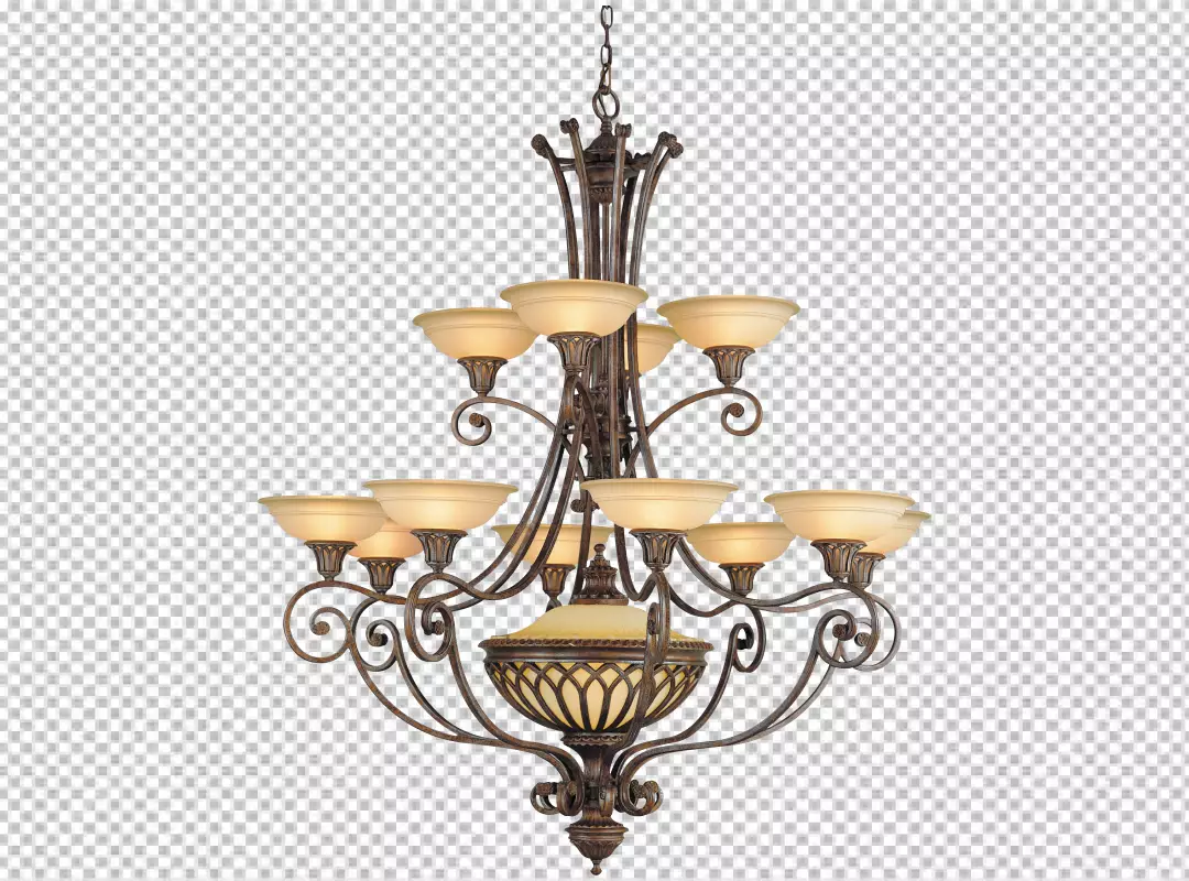 Free Premium PNG Crystal chandelier for the interior isolated on transparent  background home lighting png