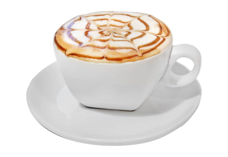 Free Premium PNG Cup a Cappuccino Coffee Transparent Background