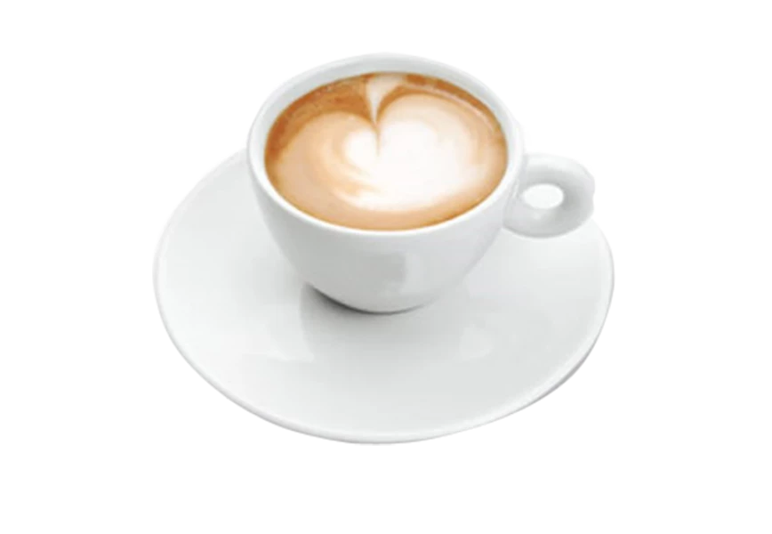 Free Premium PNG Cup of latte coffee on Transparent Background