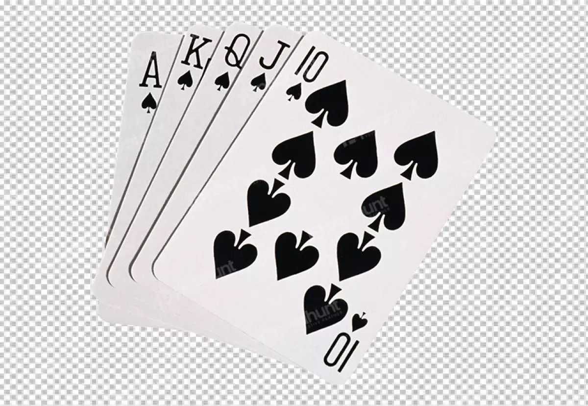 Free Premium PNG Eight of Spades Playing Card Isolated transparent background 
