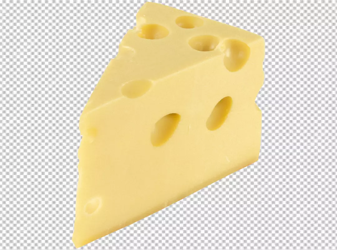 Free Premium PNG Emmental cheese piece Swiss cheese Isolated on transparent  background High resolution image Closeup
