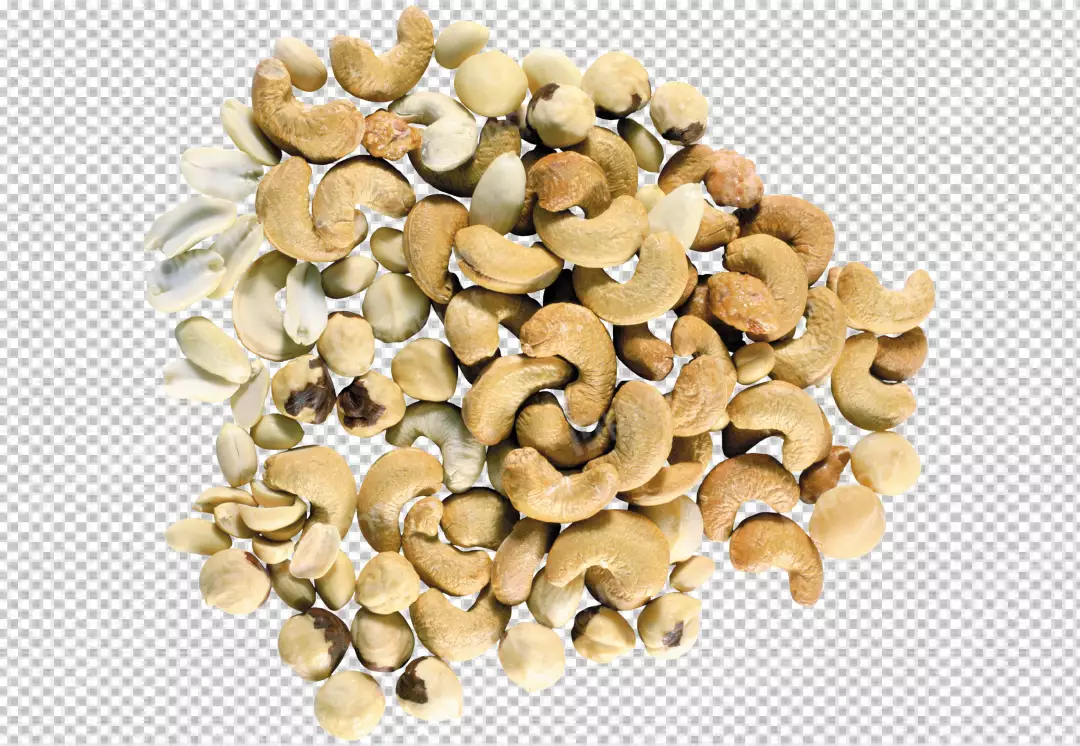 Free Premium PNG Falling cashew nuts transparent background