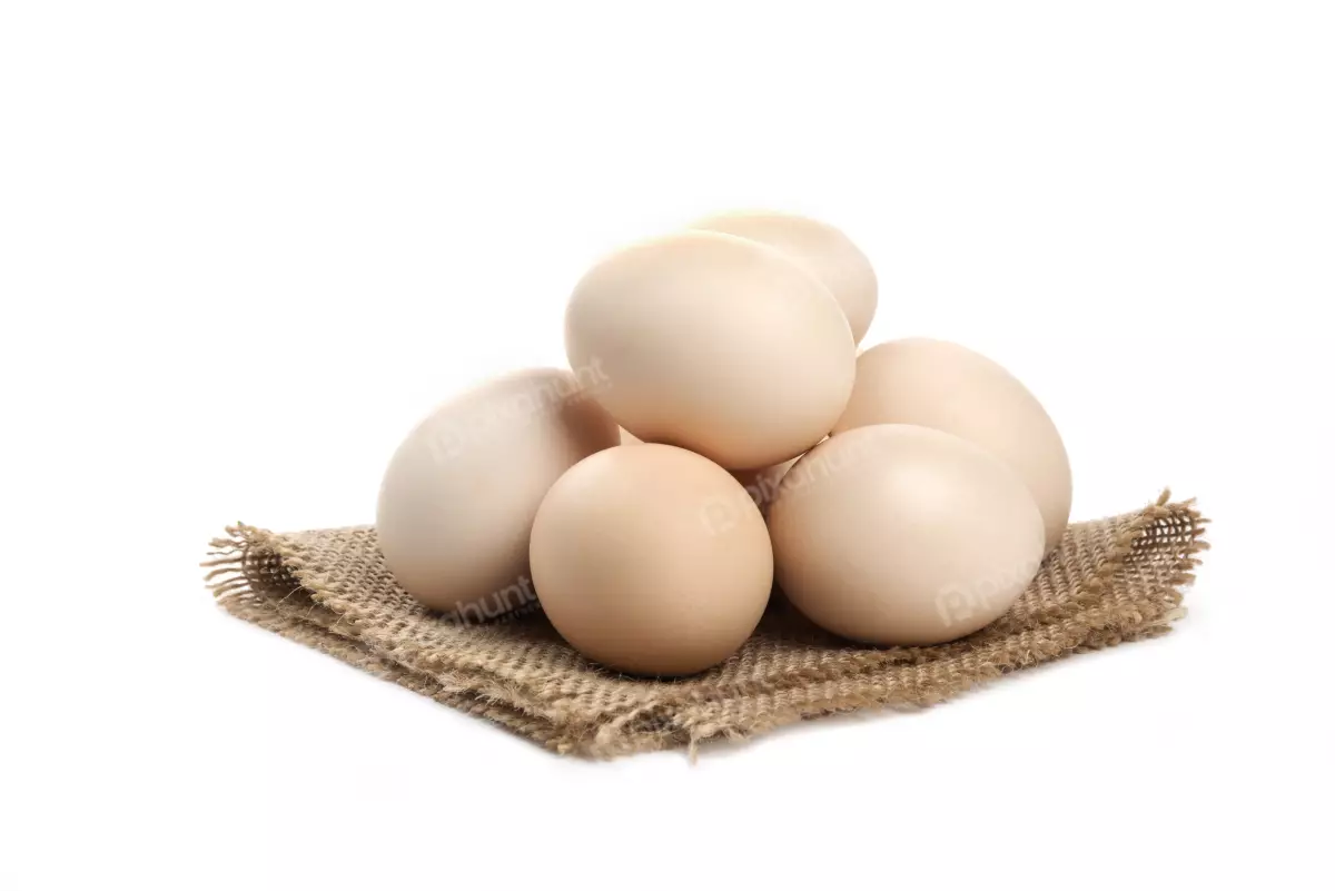 Free Premium Stock Photos Five fresh organic raw eggs isolated on white surface