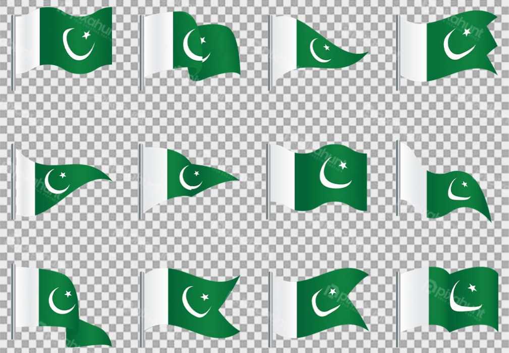 Free Premium PNG Flag of the Islamic Republic of Pakistan