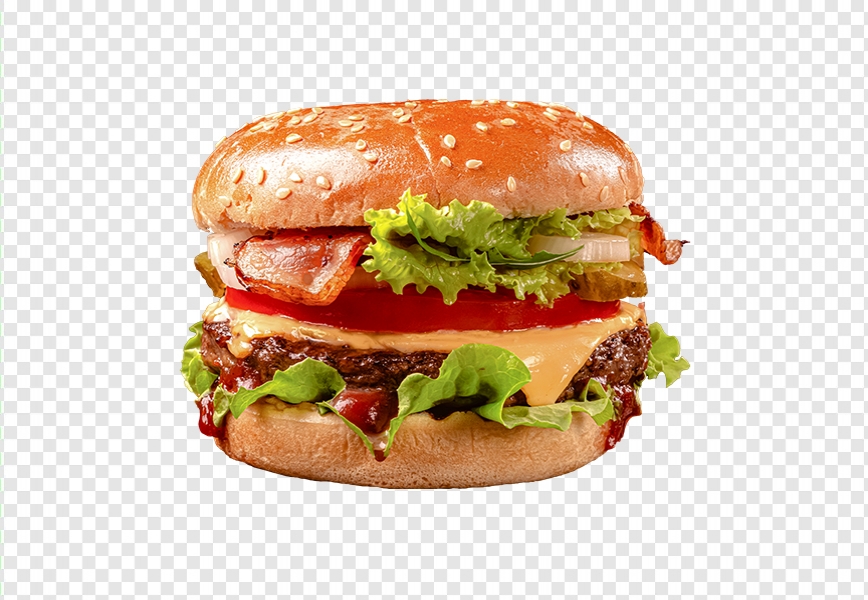 Free Premium PNG Free delicious burger PNG Download
