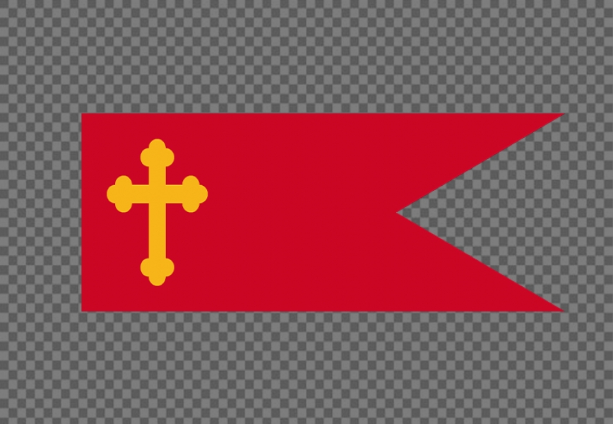 Free Premium PNG Free Flag Of Constantine Tikh Of Bulgaria 13th Century - Flag Of The First Bulgarian Empire, HD Png
