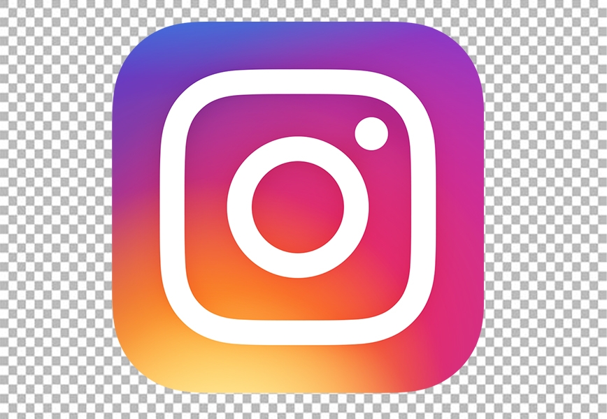 Free Premium PNG Free Instagram logo png purple, violet