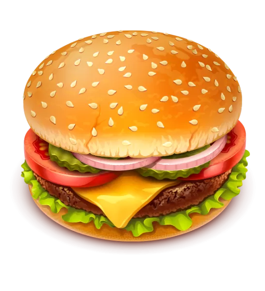 Free Premium PNG Free Junk food Hamburger French fries | burger
