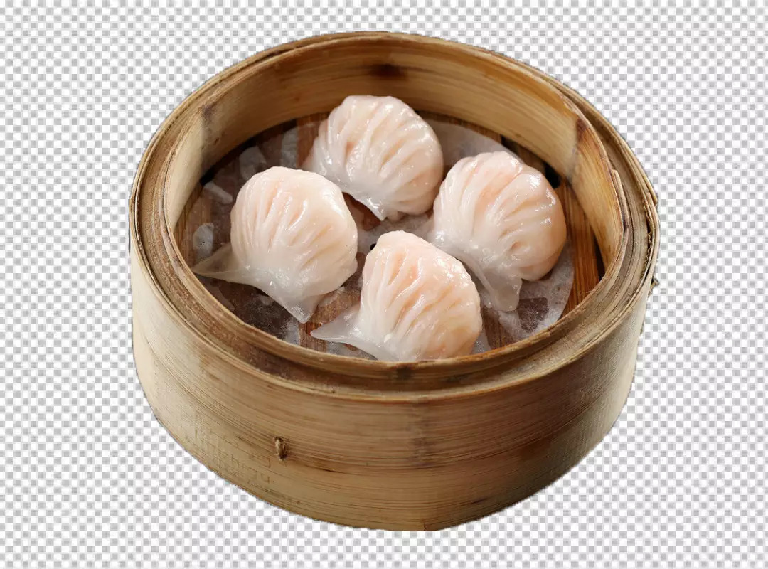 Free Premium PNG Georgian dumplings Khinkali on plate top view isolated on transparent background