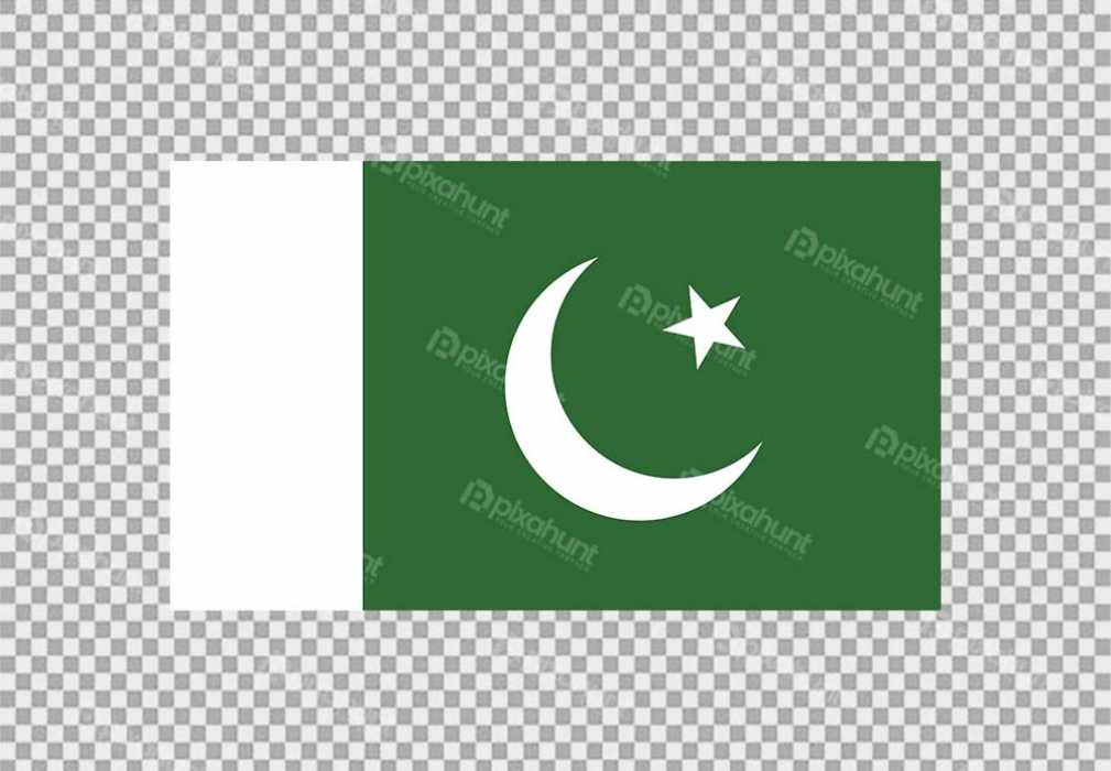 Free Premium PNG Green color of the flag represents the Muslim majority in Pakistan