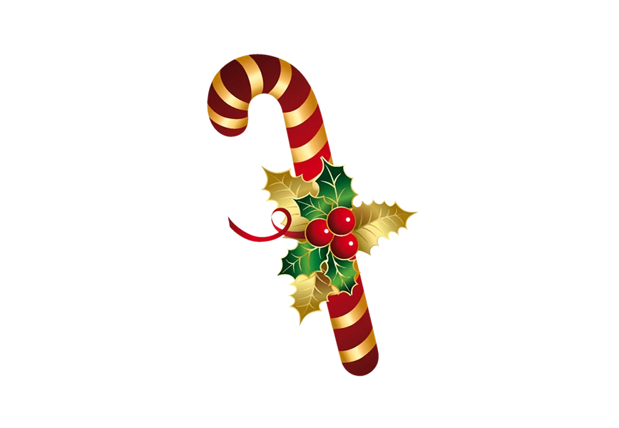 Free Premium PNG Hand drawn candy cane transparent  background