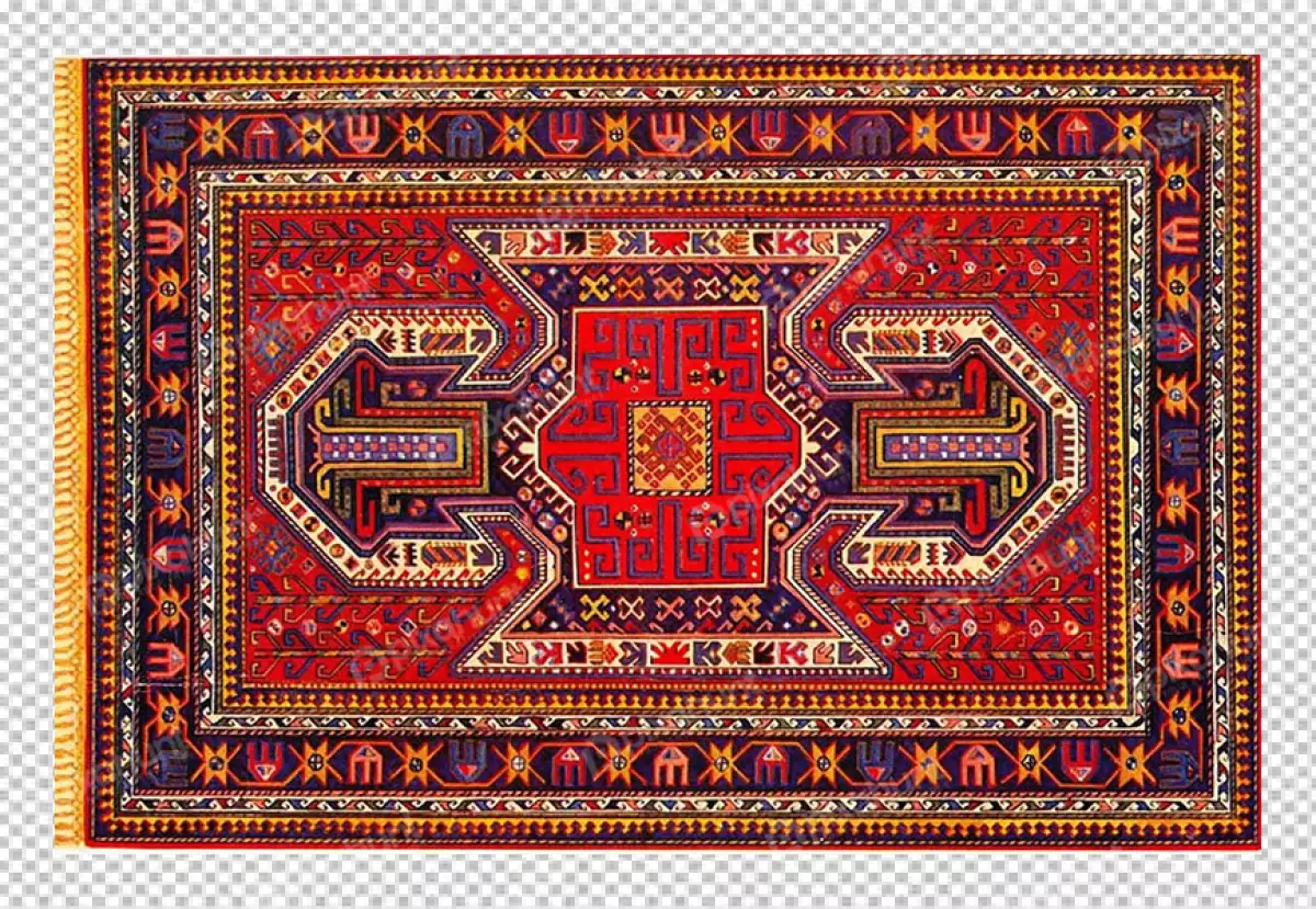 Free Premium PNG Hand drawn persian carpet pattern