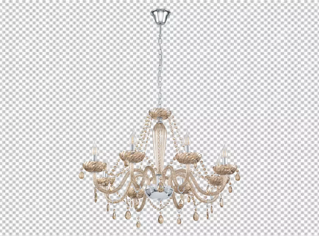 Free Premium PNG Hanged Light design Illuminate Your Space with Contemporary Elegance chandelier transparent background 