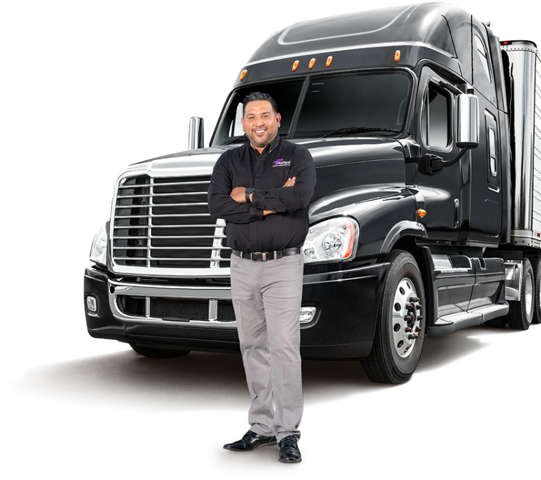 Free Premium PNG heavy-duty vehicle Semi-truck isolated on background