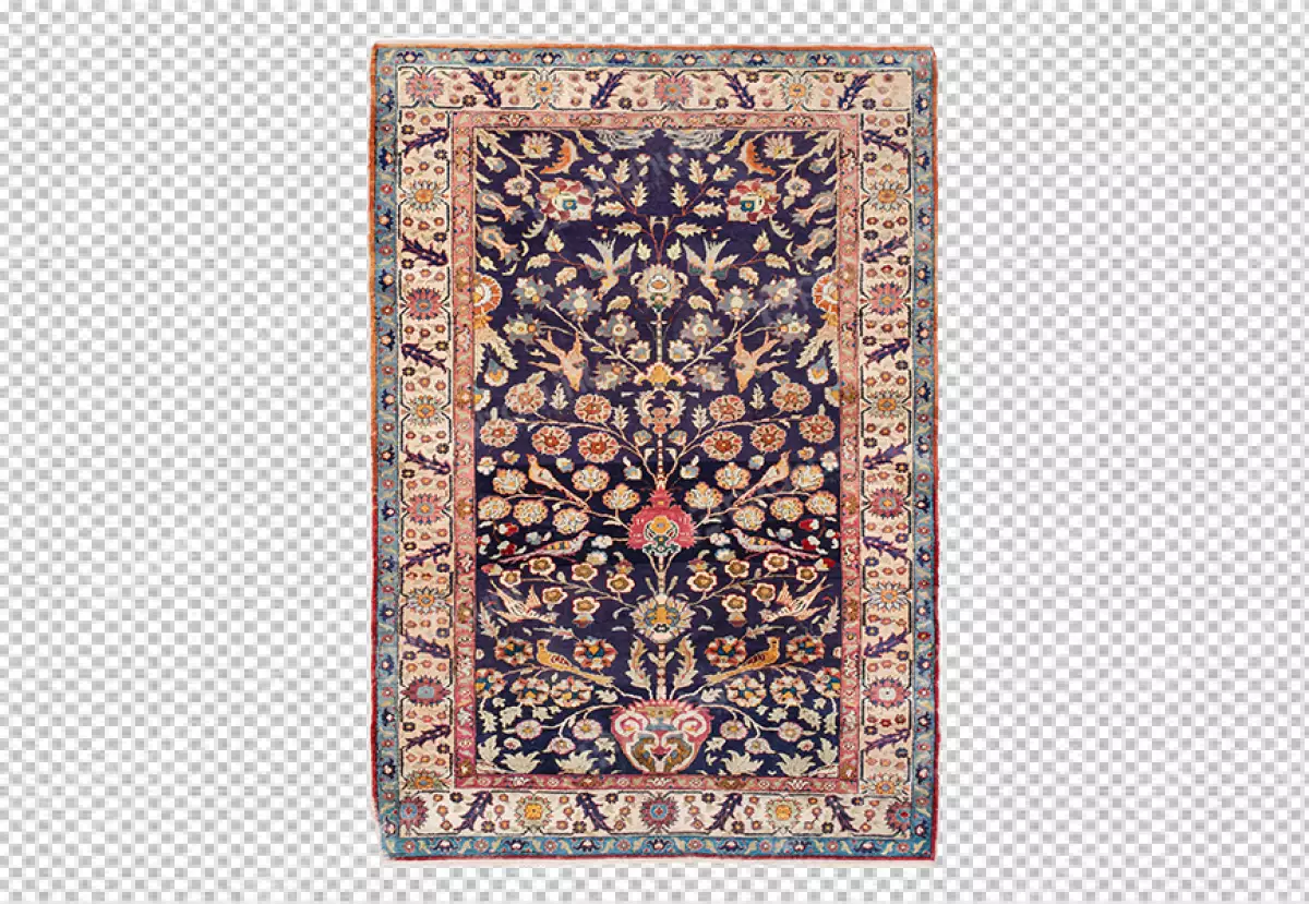 Free Premium PNG High angle view of carpet on PNG