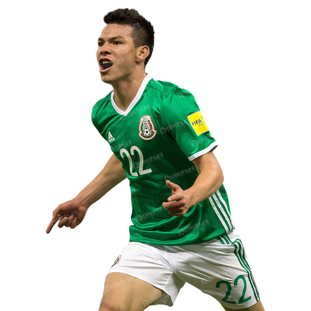 Free Premium PNG Hirving Lozano 2018 World Cup Mexico national football team PSV Eindhoven