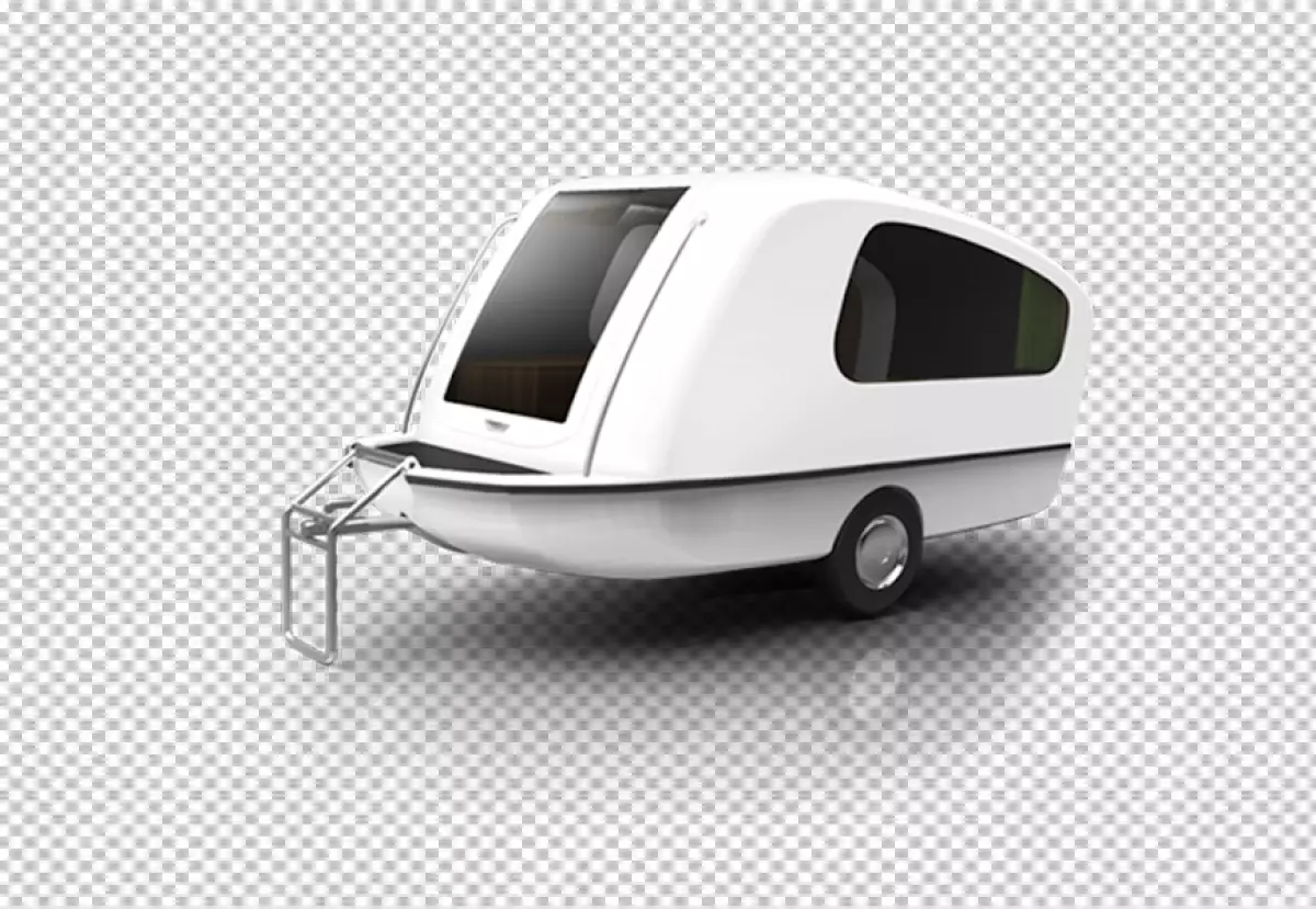 Free Premium PNG House camper on the wheels transparent background 