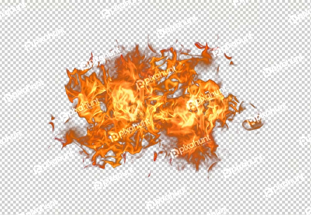 Free Premium PNG Isolated burning flame