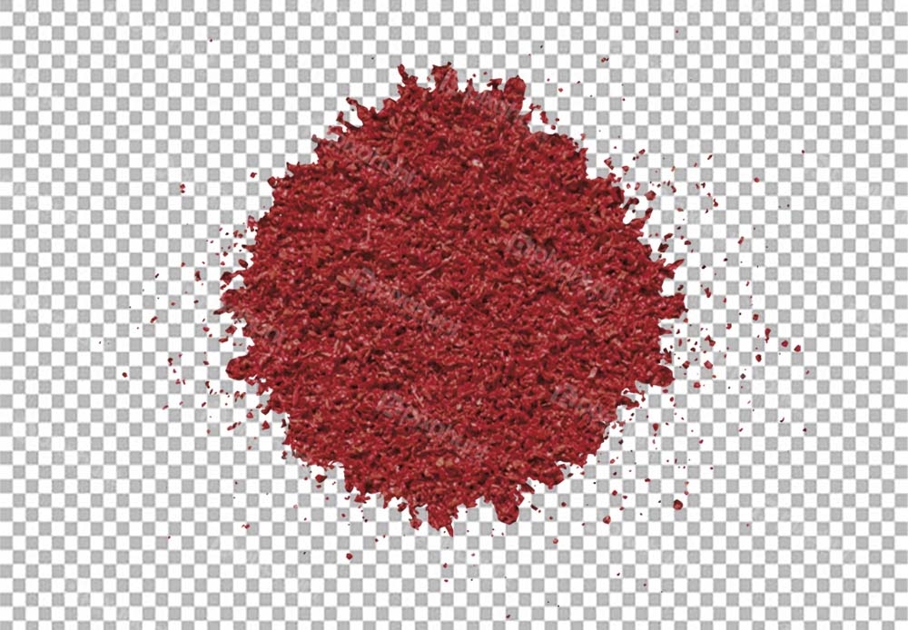 Free Premium PNG Isolated pile of ground paprika | Indian spices paprika powder or red chilli powder