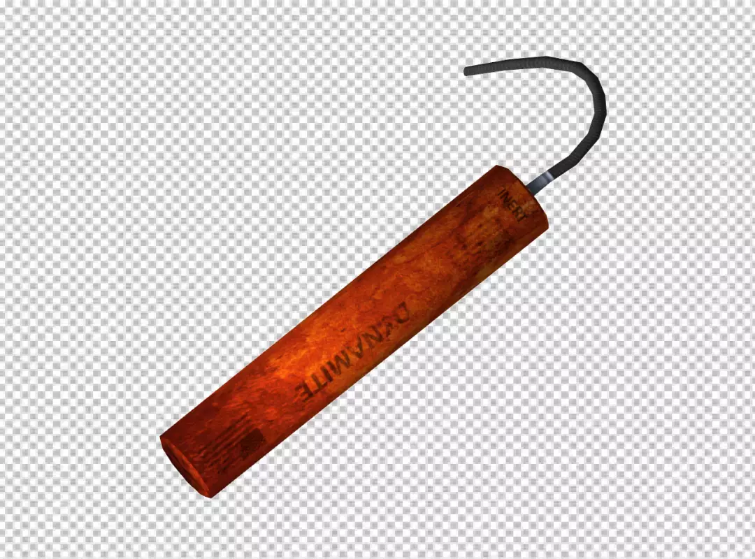 Free Premium PNG Lit dynamite stick on transparent background 