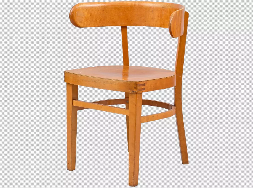 Free Premium PNG Lonely chair at the empty room transparent background 
