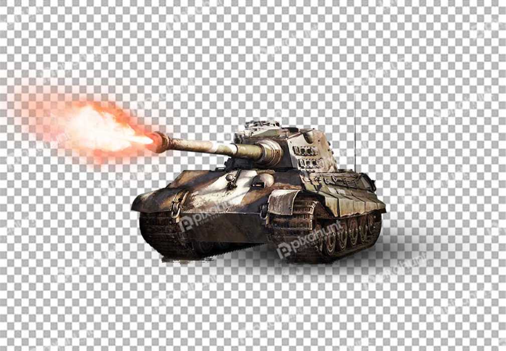 Free Premium PNG Main Battle Tank