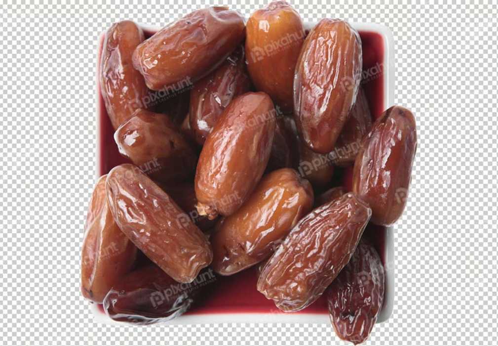 Free Premium PNG Many dates are placed inside a bowl on the occasion of Mahe Ramadan Mubarak
