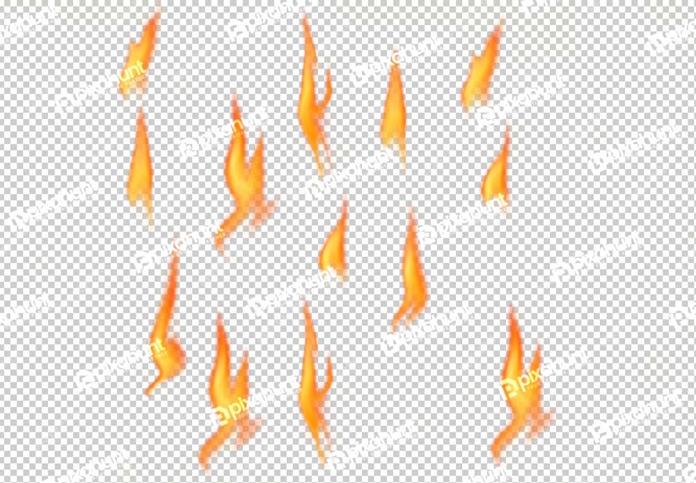 Free Premium PNG Many fire images