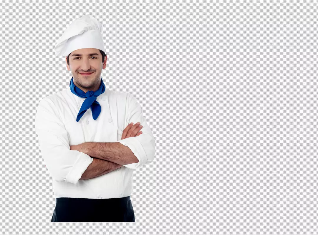Free Premium PNG Medium shot chef transparent background PNG