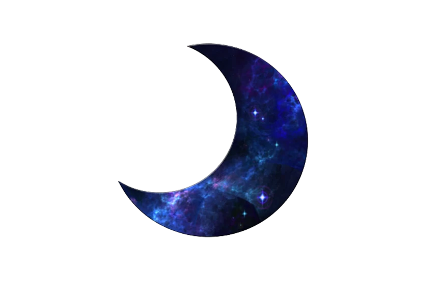 Free Premium PNG Moon in sky  out of the earth on transparent background