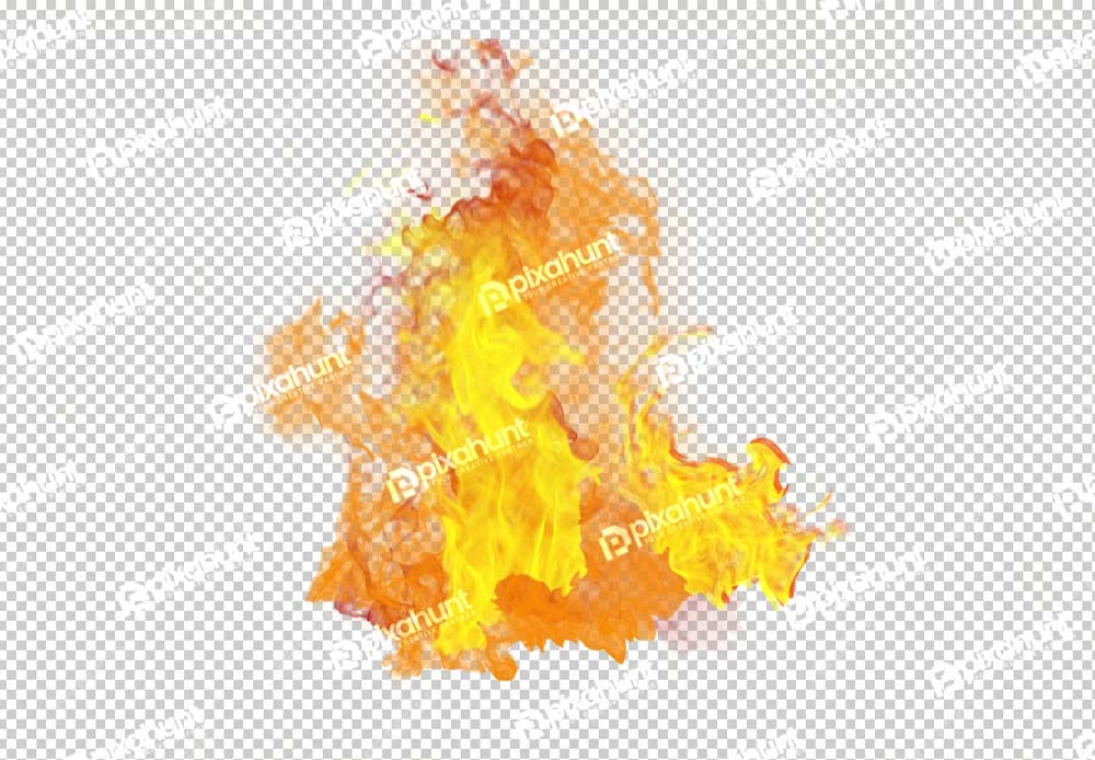 Free Premium PNG Mountain of fire | Fire Png