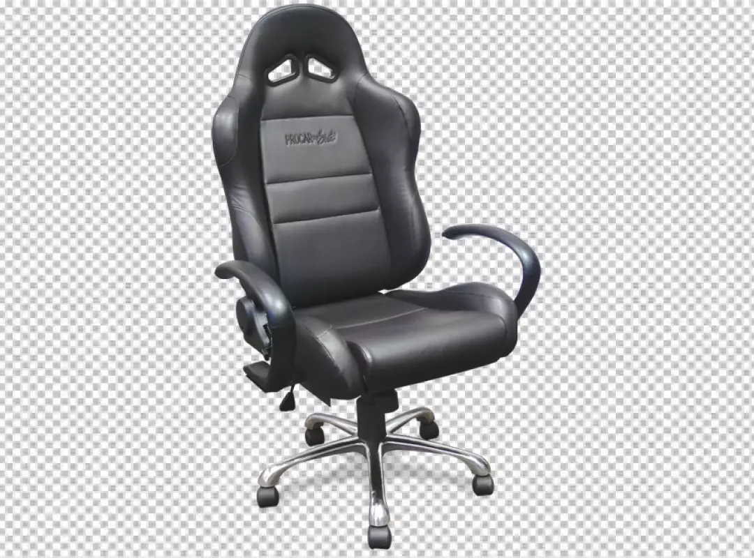 Free Premium PNG Office Chair front view, modern designer furniture, Chair isolated on transparent  background