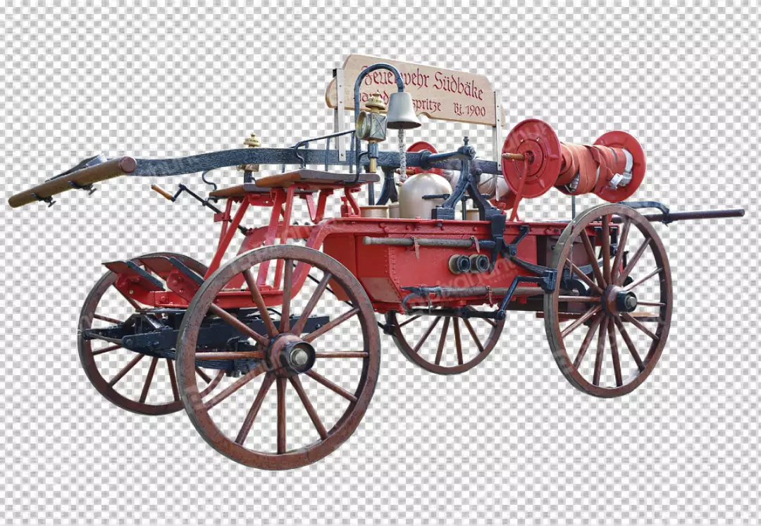 Free Premium PNG Old classic carriage transparent background 