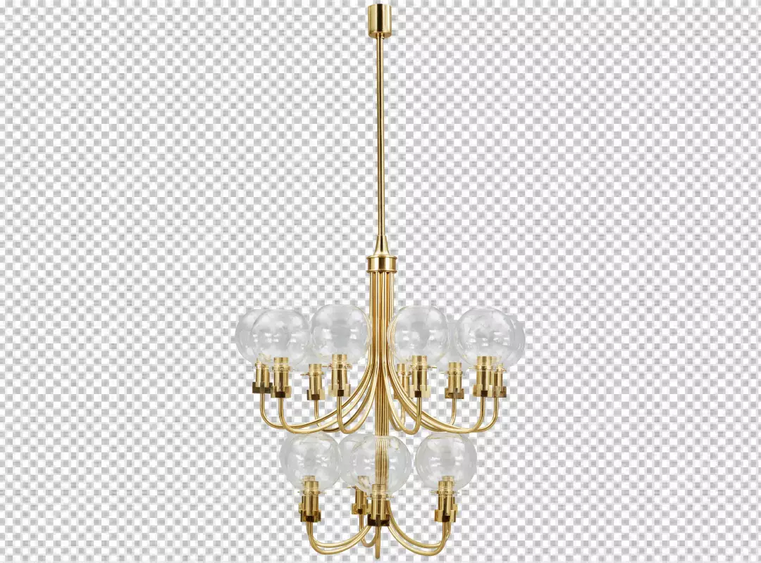 Free Premium PNG Pendant Light Isolated on png background Modern chandelier isolated 