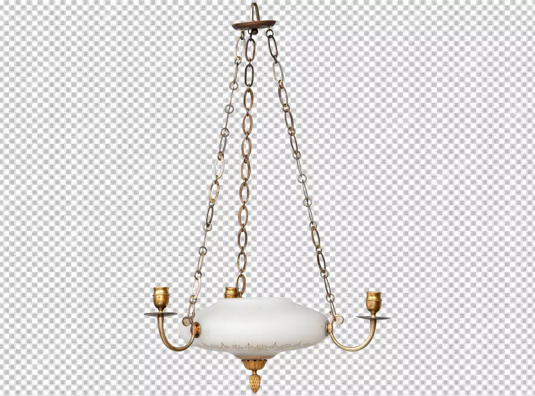 Free Premium PNG Pendant Light Isolated on transparent background Modern chandelier isolated