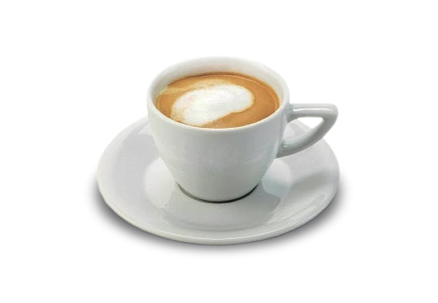 Free Premium PNG People are drinking a latte in a coffee shop. Transparent Background