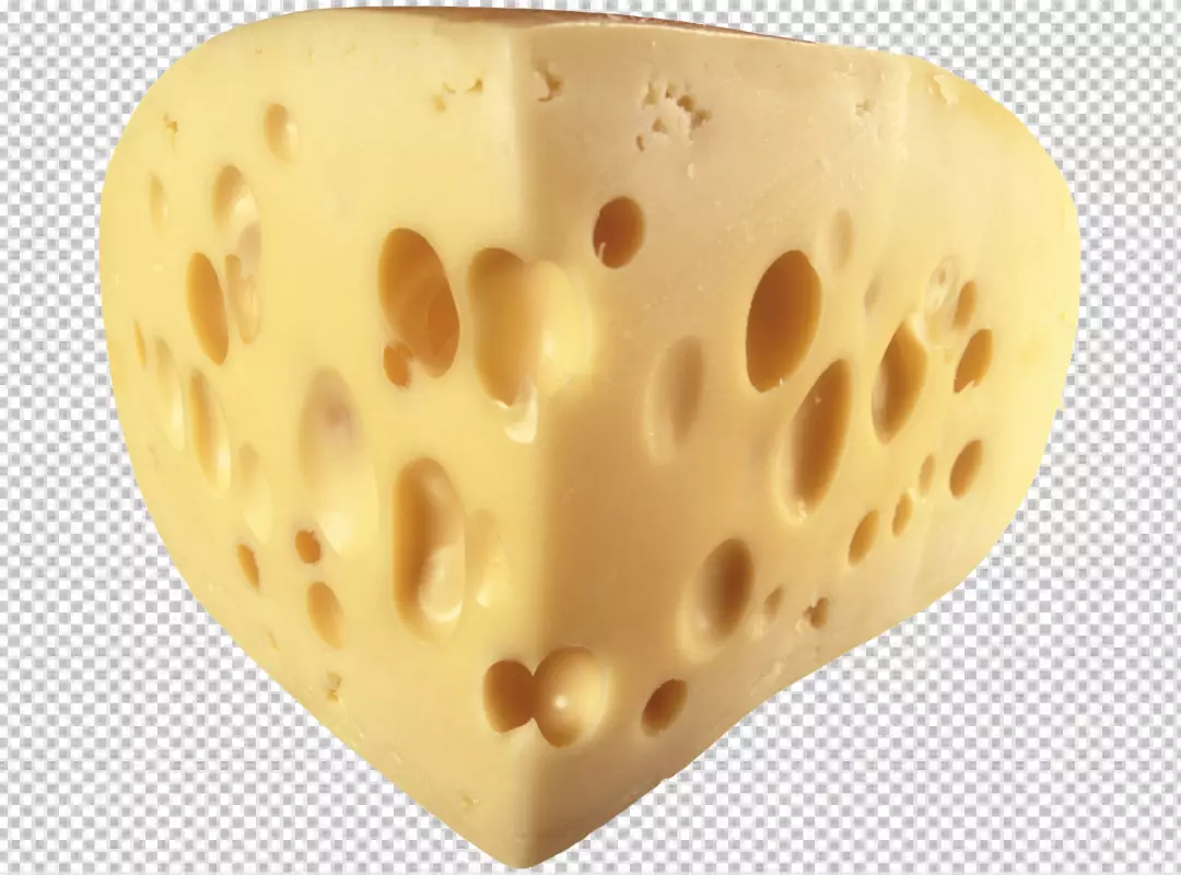 Free Premium PNG Piece of cheese isolated on PNG BG