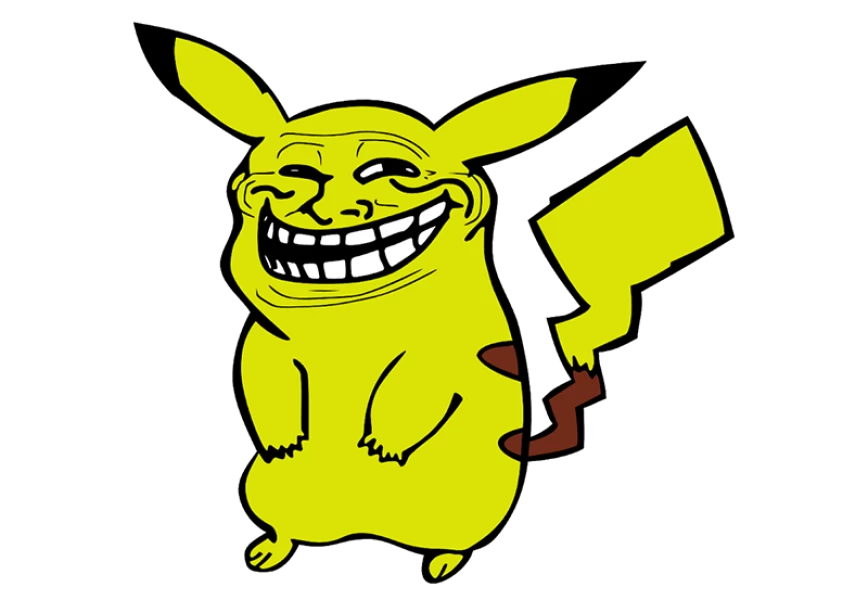 Free Premium PNG Pikachu Rage comic Internet meme Drawing | pikachu comics