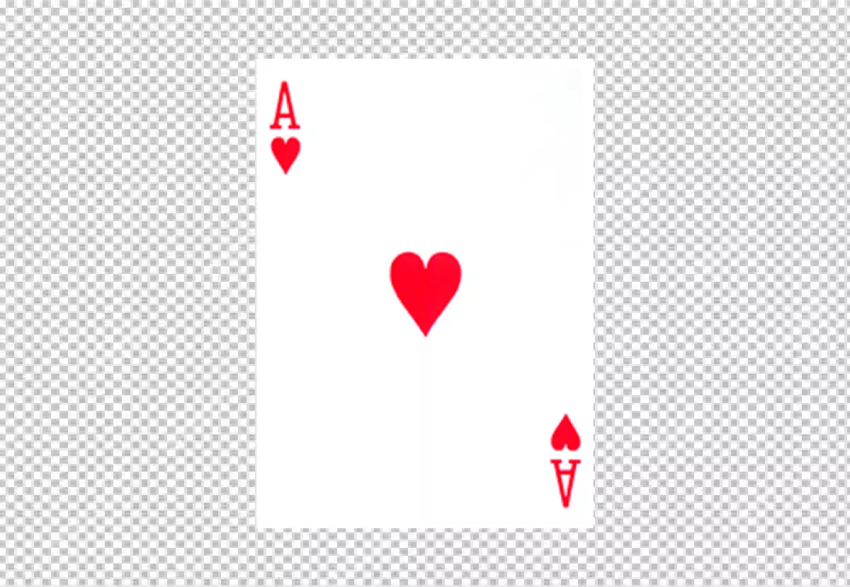 Free Premium PNG Poker heart shape Flush transparent background