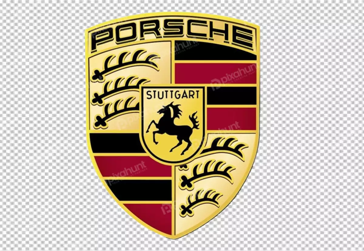 Free Premium PNG Porsche Logo Transparent Background Download Transparent PNG