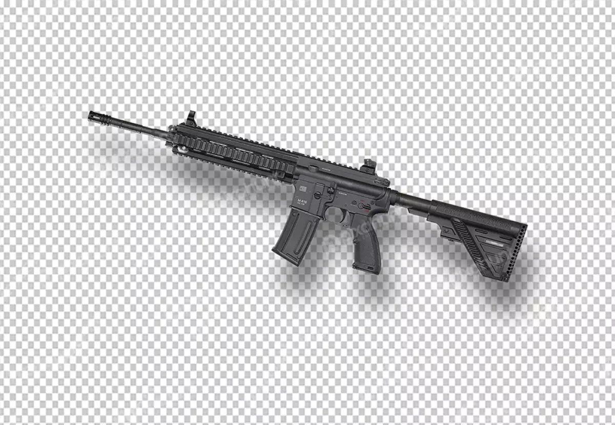 Free Premium PNG PUBG Weapon M416 Rifle