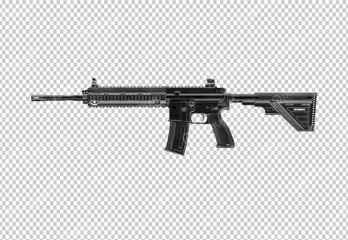 Free Premium PNG PUBG Weapon M416 Rifle Redy to shoot